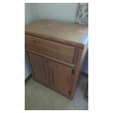 Oak Cabinet  27" x16" x34" Tall