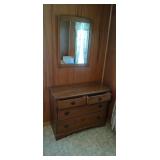 4 Drawer  Dresser & Mirror