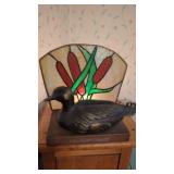 Duck & Cattails  Lamp