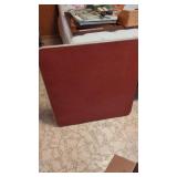 Vintage Red Top Card Table