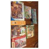 Group of 6 Puzzles.