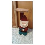 Wooden Santa Stand. 30" High x 11" wide
