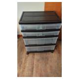 6 Drawer Plastic Storage Cabinet