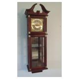 33"Curio Wall Clock. Chimes on the Hour
