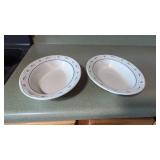 2 Longaberger Vegetable Bowls.  Good Condition