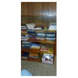 4 Shelf Bookcase with books 48.5" tall x 40"