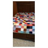 Queen Size Tie Quilt
