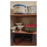 Hall Closet contents of 3 Shelves ( Cleaning