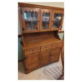 Ethan Allen China Hutch 2 piece Cabinet only.