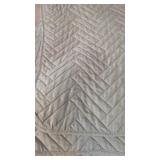 Queen Size Coverlet. Green