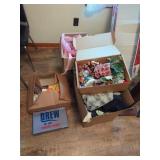 Vintage clothing, Christmas Items, misc