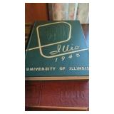 1948,49,50,51  U of I  Yearbooks  Mid Century
