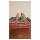 1996 Longaberger Holiday Cheer Basket