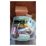 Sewing items. Attachments, Scissors, Cutting Mat,