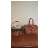 2 Longaberger Baskets