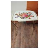 Vintage Metal TV table