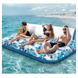 Triple Inflatable Pool  Raft Adult Extra Large
