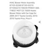 (New) 2009-2017  Corolla,  2010-2016 Prius,