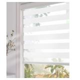 Zebra Roller Shades Dual Layer (48" W X 72" H,