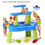 New Sand Water Table Toys for Kids, 3-Tier &