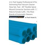 New 8 piece 26 foot Swimming Pool Vacuum cleaner
