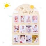 My First Year Photo Board - Baby First Birthday