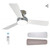 New 42" Ceiling Fans with Lights, Low Profile ,