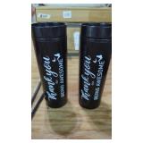 2 New 24 Oz Tumblers With Straws"Thank you for