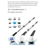 Electric Spin Scrubber ANS-8051A, Cordless