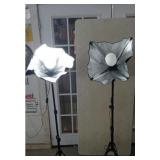 (2) TorJim Photography Lights on adjustable