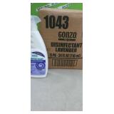 (6) Gonzo Disinfectant Cleaner & Deodorizer (24