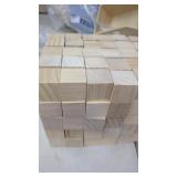 200 Pack  Unfinished Wood Cube Blocks -1.5"