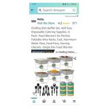 6 Chafing Folding Wire Racks(no utensils)