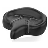 New  Oversized Bike Seat, Wide Bicycle Saddle