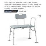 (New) Transfer Bench for  bathtub and shower
