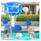 New Indoor/Outdoor Basketball Hoop Pool Toys with