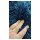 New Dark Blue Area Rug. Approx 5