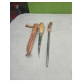 J.Marttini 6" Knife and knife sharpener