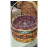 1997 Longaberger Inaugural Basket  Very nice