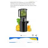 Masticating Juicer Machines, 4.1-inch (104MM)