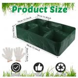 10  Pack 35 Gallon Raised Garden Beds Rectangle