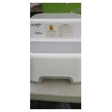 (New) Wide 2 Step Stool  ( holds 200 pounds)