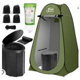 New Portable Toilet Pop Up Privacy Tent, X Large