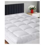SOPAT Extra Thick Mattress Topper Queen 400TC