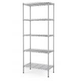 New  5 Tier Storage Rack Wire Shelving Unit Metal