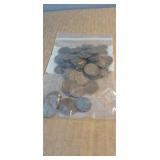 100 Mixed Dates Wheat Pennies