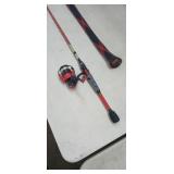 Abu Garcia Rod & Reel with Rod holder.