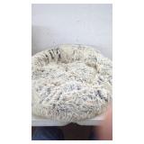 New Donut Dog Bed Faux Fur Fluffy Calming Sofa