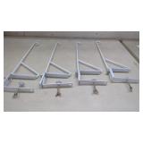 (4)  17" Brackets.   Plants?