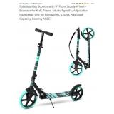Foldable Kids Scooter with 9" Front Sturdy Wheel